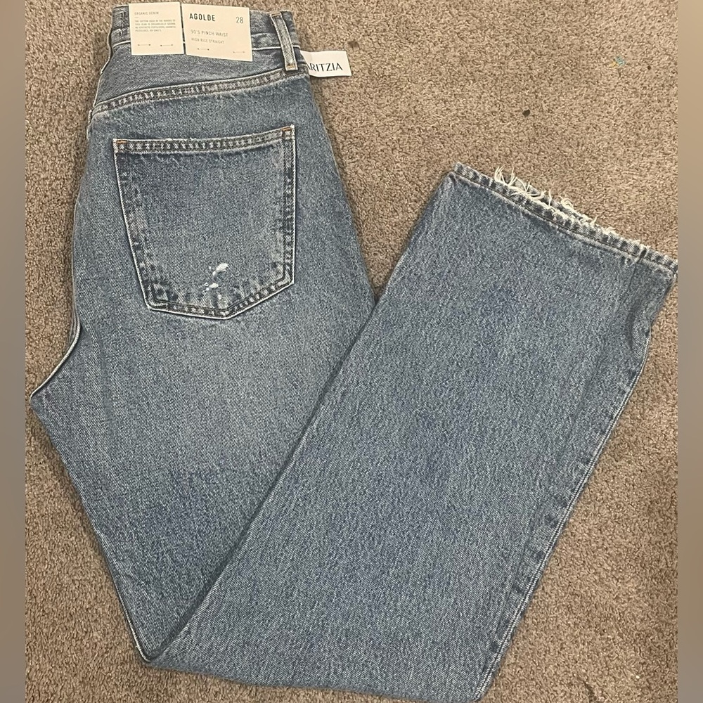 Aritzia 90s pinch waist jeans